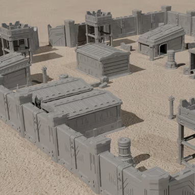 Outpost Walls and Gate