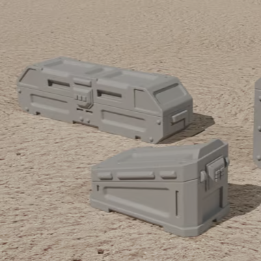 Scifi Outpost Scatter Set