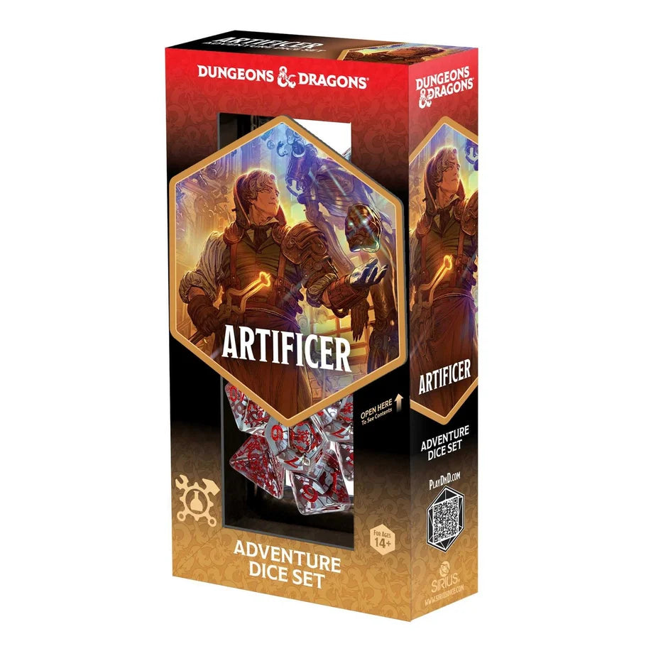 Dungeons & Dragons: Artificer Clear Dice Set