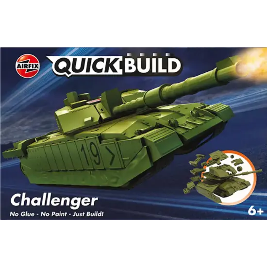 Quickbuild J6022 Challenger Tank Green