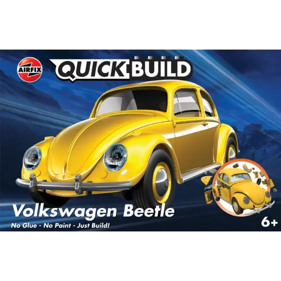 Quickbuild J6023 VW Beetle (Yellow)