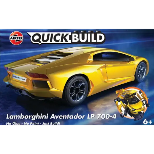 Quickbuild J6026 Lamborghini Aventador Yellow