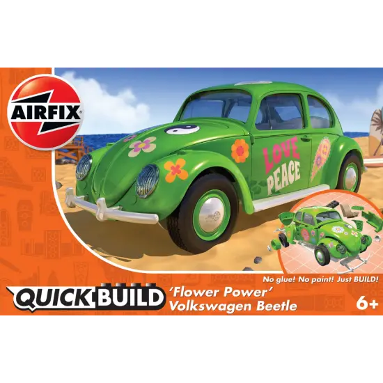 Quickbuild J6031 VW Beetle Flower Power