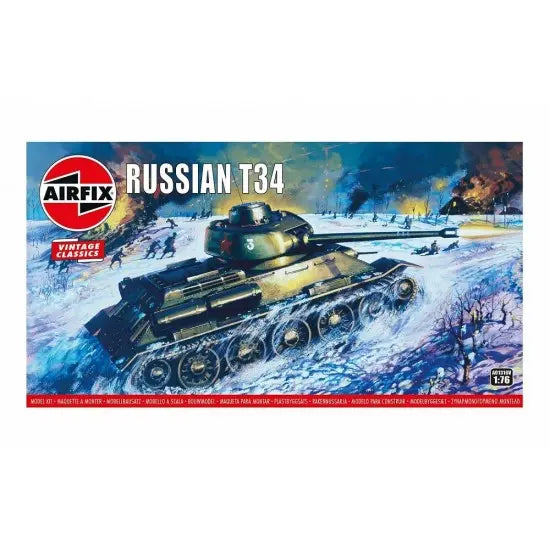 Airfix 01316V Russian T34 Tank 1:76