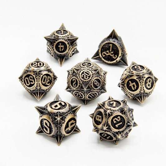 Ancient Mace | Solid Metal | 7 Piece Set