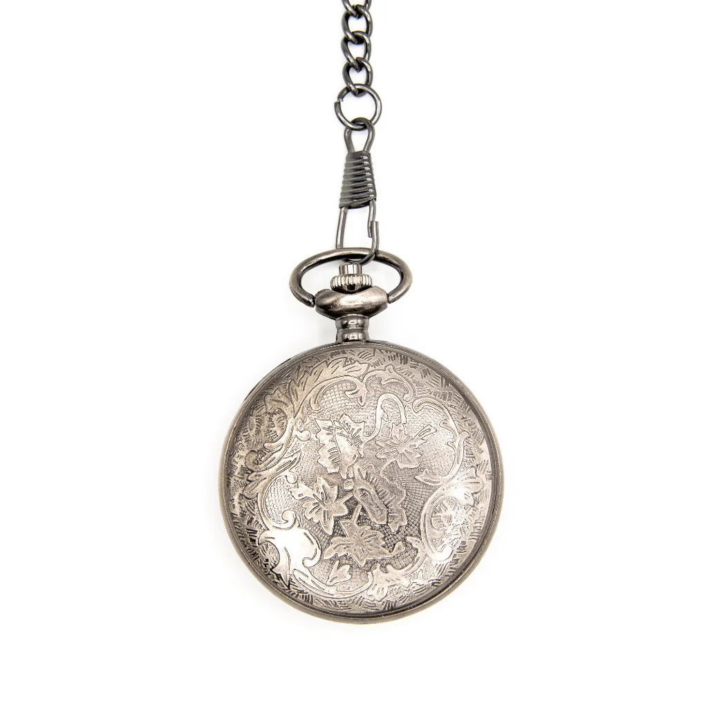 Kraken's Keepsake | Pocket Watch Case | Ancient Silver