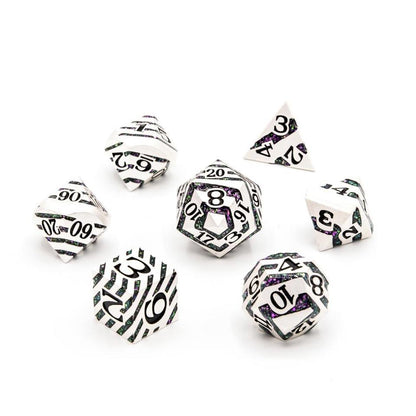 The Alchemist | Matt Silver | Metal Dice Set