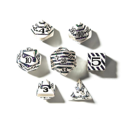 The Alchemist | Matt Silver | Metal Dice Set