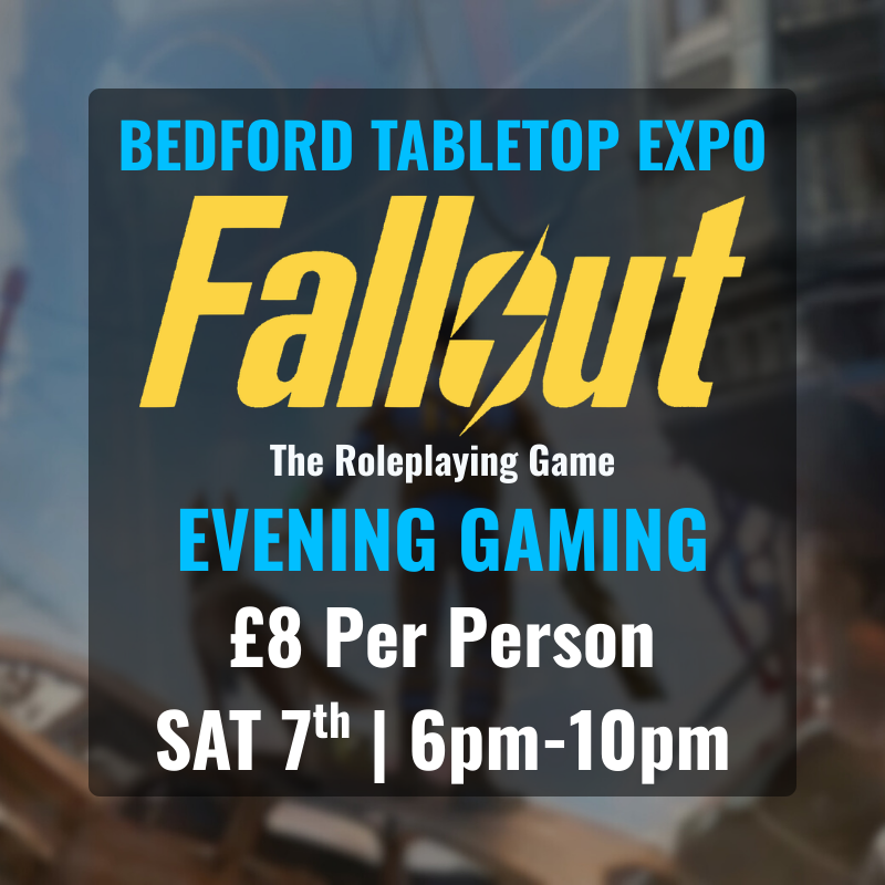 Evening Gaming - Fallout: The Roleplaying Game