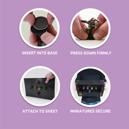 Hi-Grip® Inner Base Magnets to fit inside 60mm bases