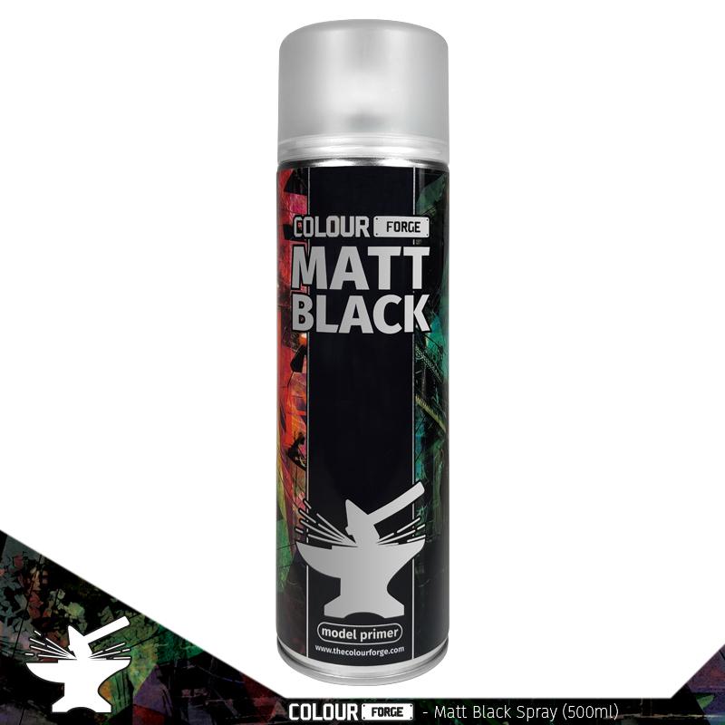 Matt Black Spray (500ml)