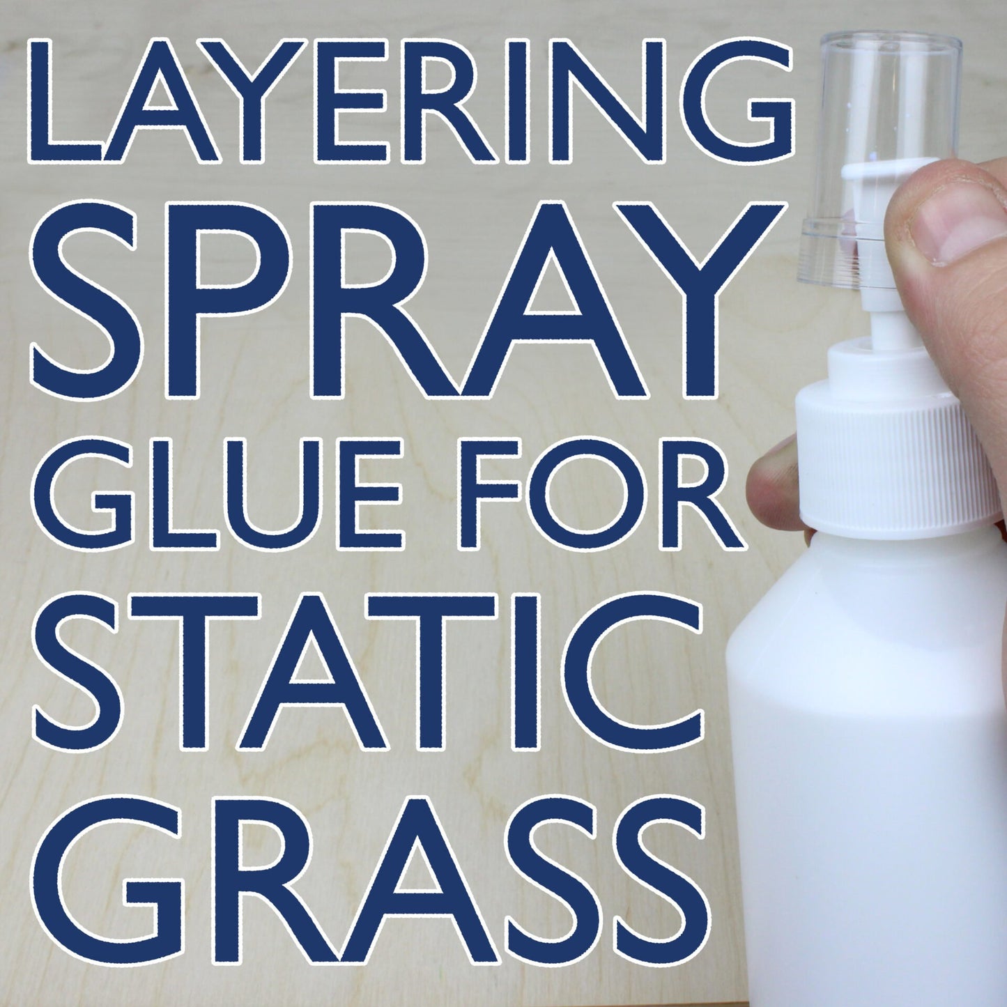 Layering Spray Glue