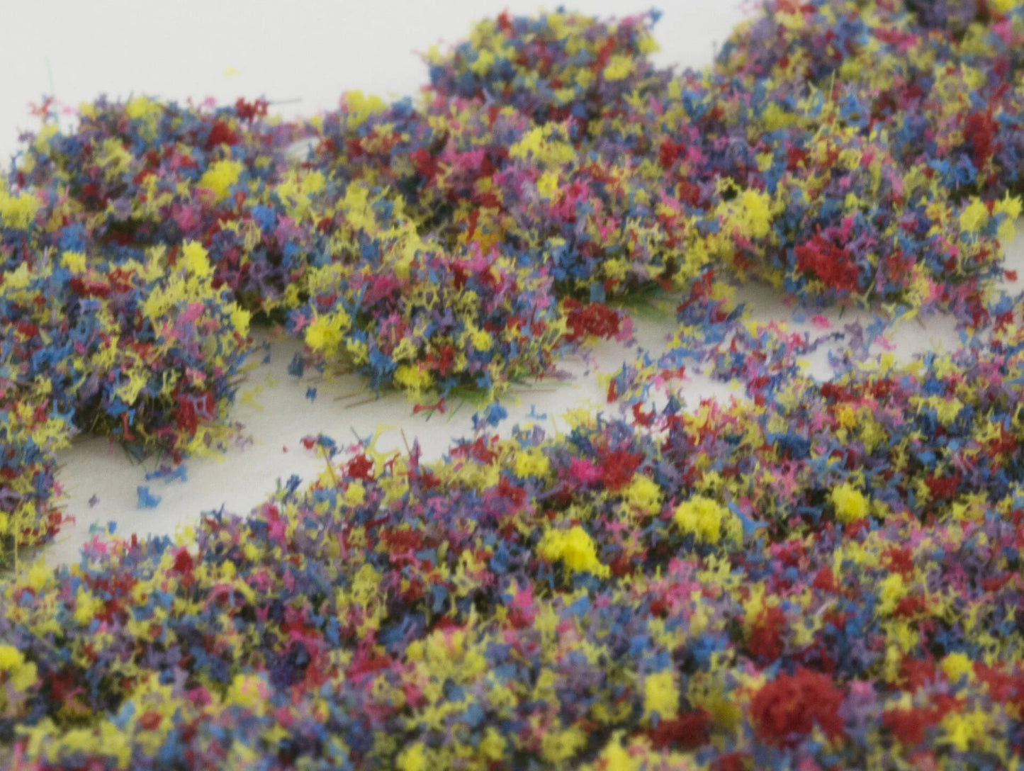 Mixed Flower 4mm Static Grass Tuft/Strip Mix