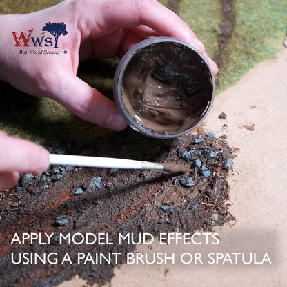 Model Mud 100ml - Dark Brown