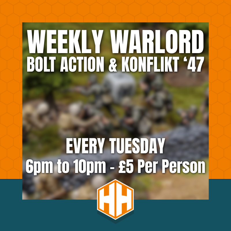Weekly Warlord: Bolt Action & Konflikt '47