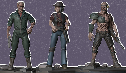 Zombified Survivors (Set of 3)