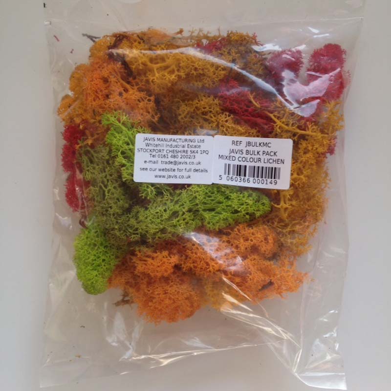 Javis Bulk Pack Mixed Colour Lichen