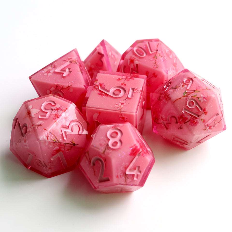 Candied Blossom | Art Core Dice| 7 Piece Set