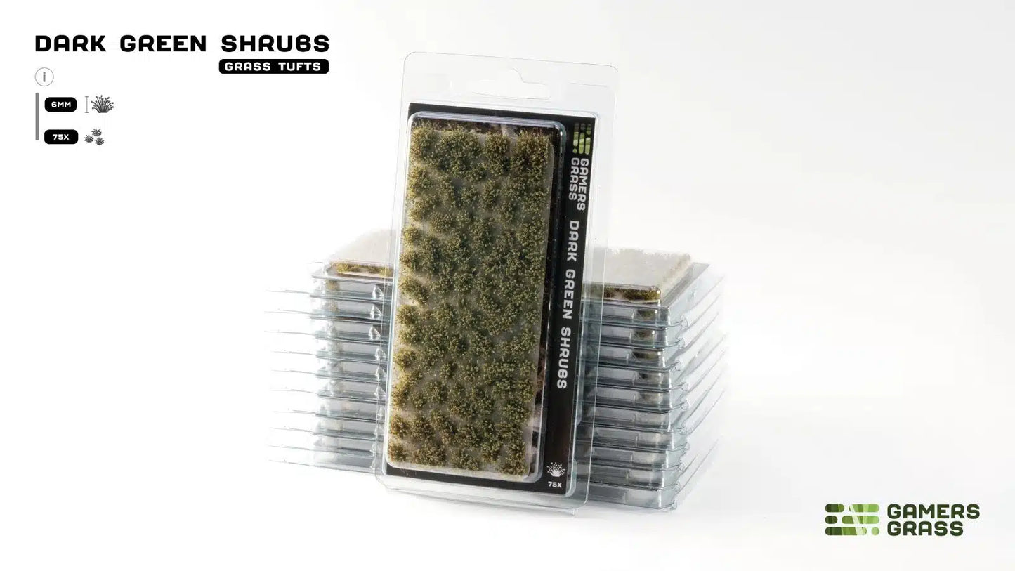 Dark Green Shrubs