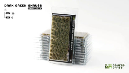 Dark Green Shrubs
