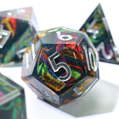 Feyplume | Art Core Dice | 7 Piece Set