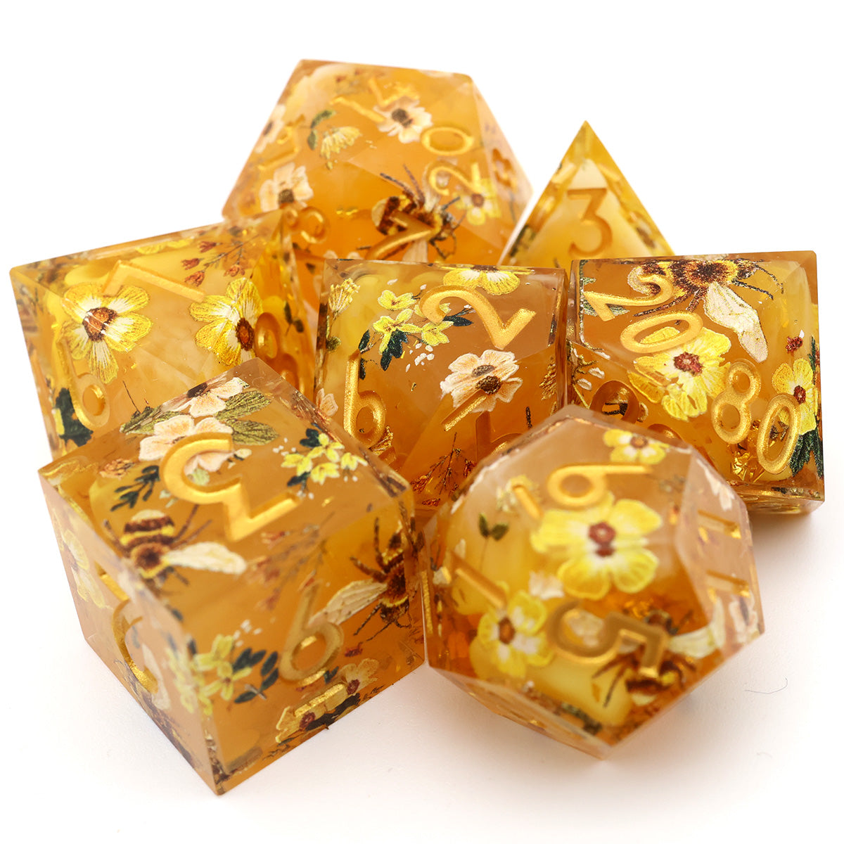 Druids Apiary | Art Core Dice | 7 Piece Set