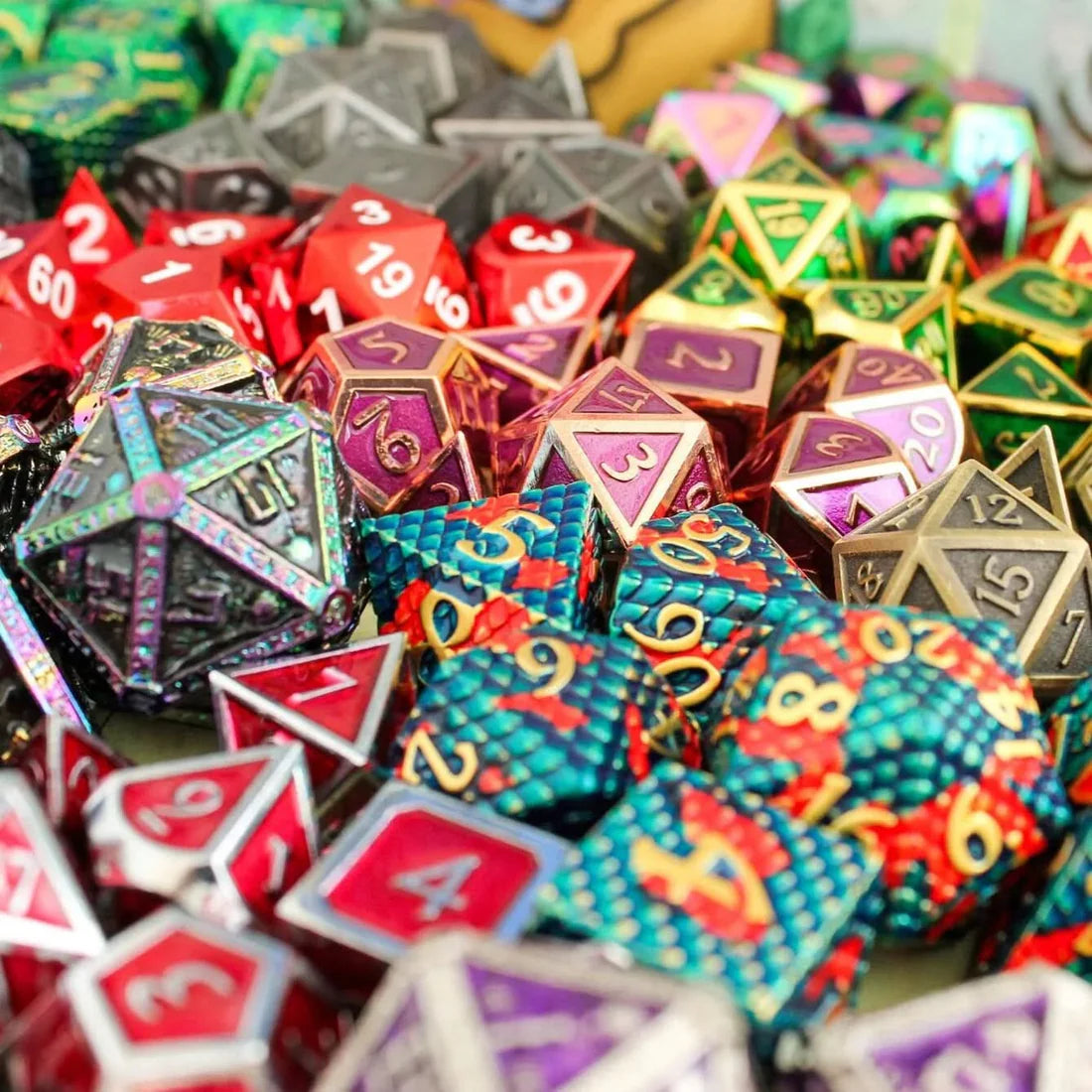 Mystery Metal Dice Set