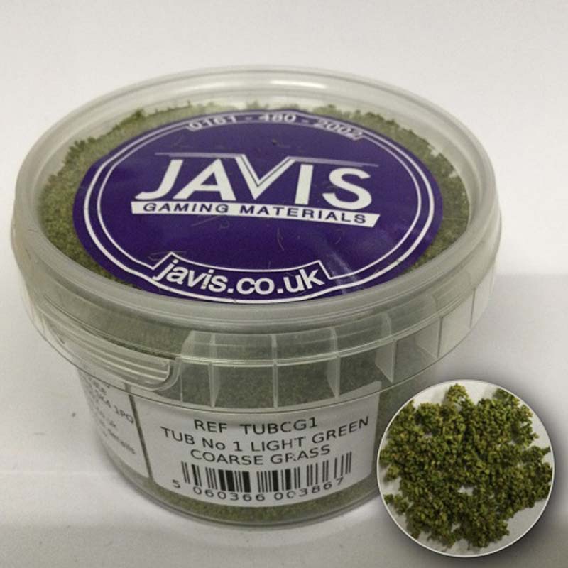 Javis Light Green Coarse Grass