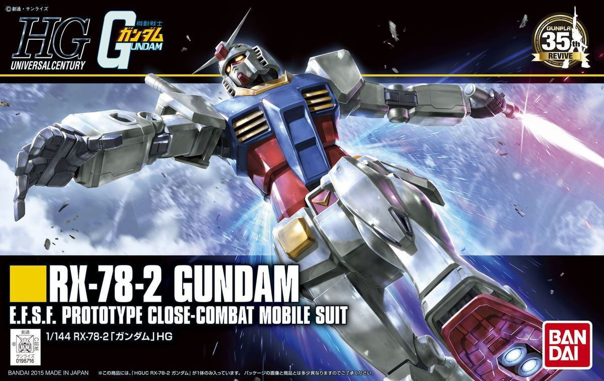 Entry Grade: 1/144 RX-78-2 Gundam
