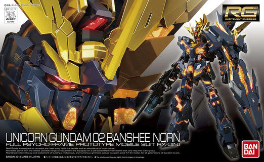 Real Grade: 1/144 Unicorn Gundam 02 Banshee Norn