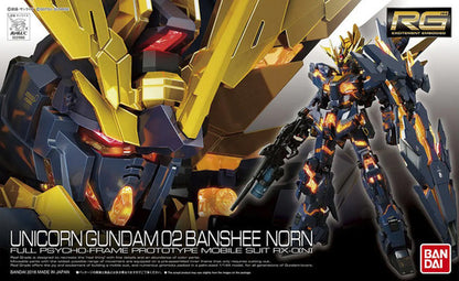 Real Grade: 1/144 Unicorn Gundam 02 Banshee Norn