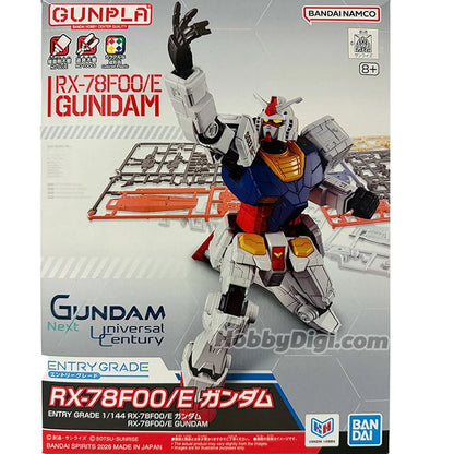 Entry Grade: 1/144 RX-78F00/E Gundam