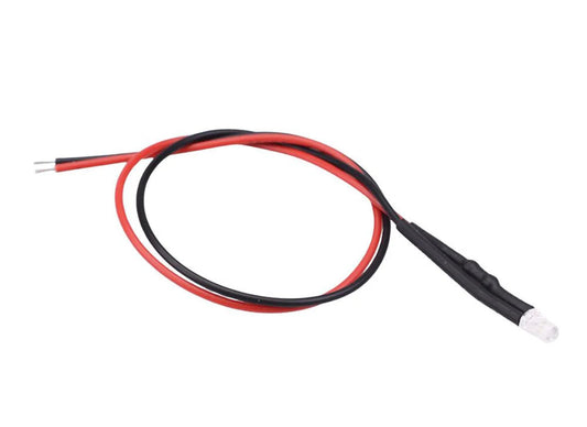 MAWSON MODELS: Yellow Flashing 12V LED's 3mm (5 Pack)