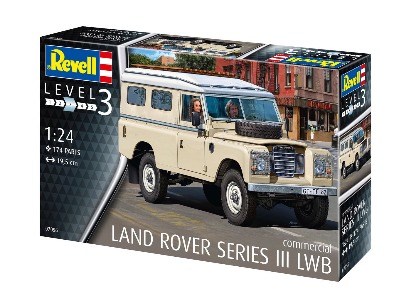 07056 Land Rover Series III LWB Model Kit