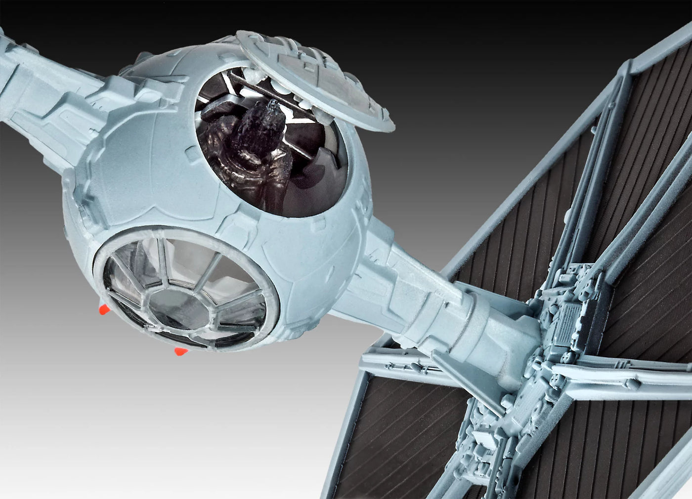 03605 Star Wars Tie Fighter Model and Paints Set 1:110