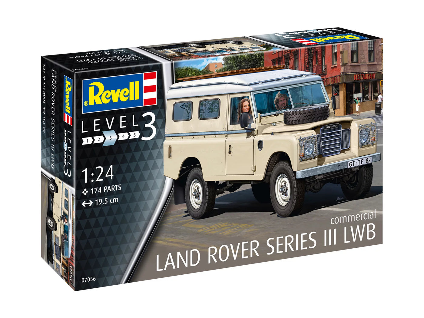 07056 Land Rover Series III LWB Model Kit