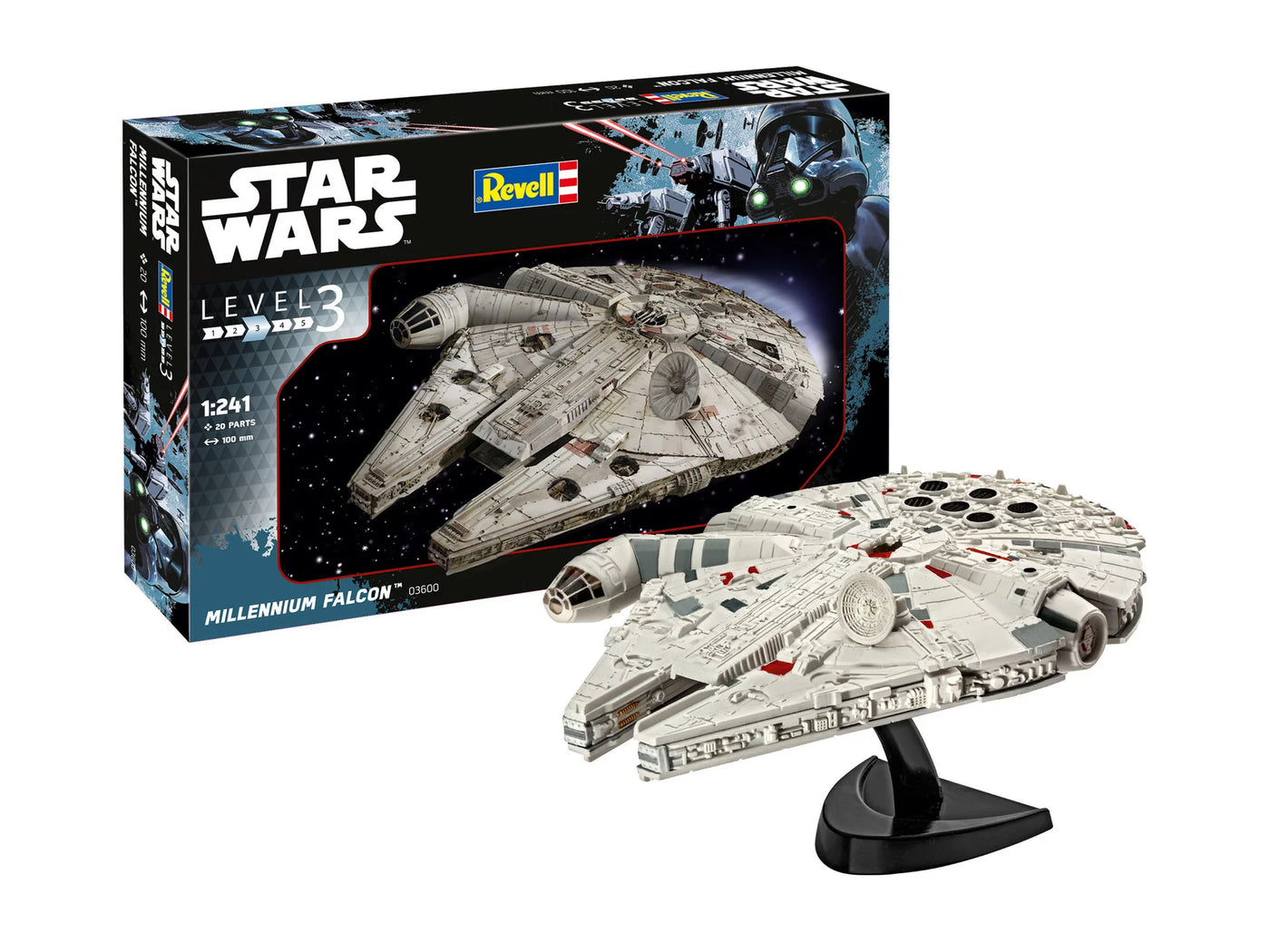 03600 Star Wars Millennium Falcon Model and Paints Set