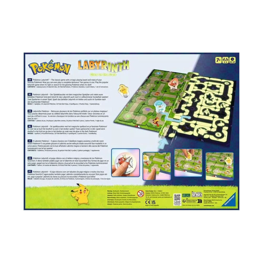 Pokemon: Labyrinth Glow in the Dark