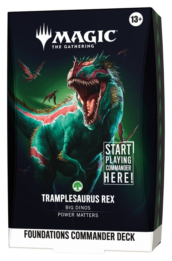 Foundations Commander Deck: Tramplesaurus Rex